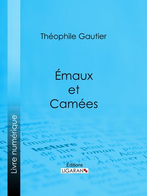 cover image of Emaux et Camées